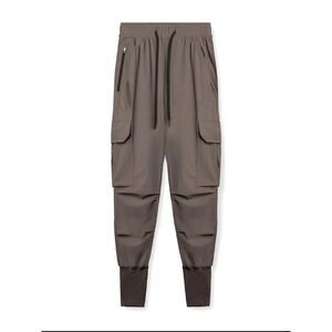 Everyday the Label Cropped Cargo Pants Relaxed Fit Men Mocha